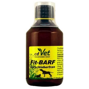 Fit-Barf Dorschlebertran vet. (für Tiere), 250 ml Öl Produktbild