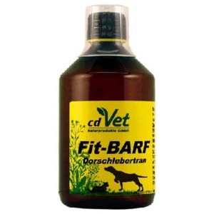Fit-Barf Dorschlebertran vet. (für Tiere), 500 ml Öl Produktbild