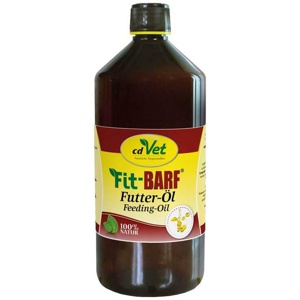 Fit-Barf Futteröl vet. (für Tiere), 1000 ml Öl Produktbild