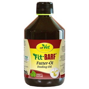 Fit-Barf Futteröl vet. (für Tiere), 500 ml Öl Produktbild
