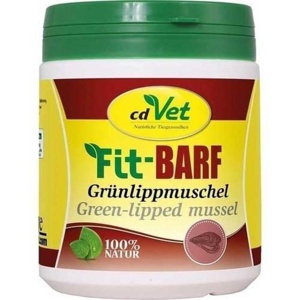 Fit-Barf Grünlippmuschel Pulver für Hunde und Katzen, 400 g Pulver Produktbild
