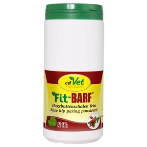 Fit-Barf Hagebuttenschalen fein Pulver für Hunde, 150 g Pulver Produktbild
