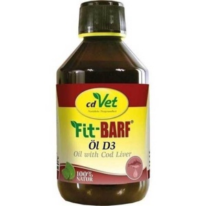 Fit Barf Öl D3 vet. (für Tiere), 250 ml Öl Produktbild