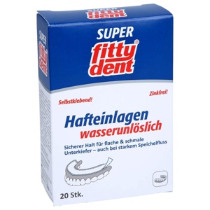 FITTYDENT super Haftkleber Einlagen 20 St Produktbild