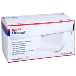 Fixomull Klebemull 15 cmx10 m 1 Stück Produktbild