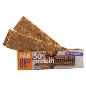 Fjällbergets Bageri FAB Deli 50% Proteinknækbrød 100 g produktbillede