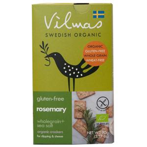 Fjällbergets Bageri Vilmas Kex Eko, Rosmarin, 90 g produkt bild