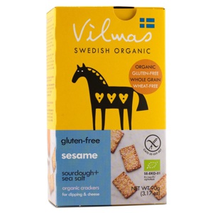 Fjällbergets Bageri Vilmas Kiks Øko Sesam 90 g produktbillede