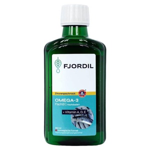 Fjordil Omega-3 flüssig, 250 ml Flüssigkeit zum Einnehmen Produktbild