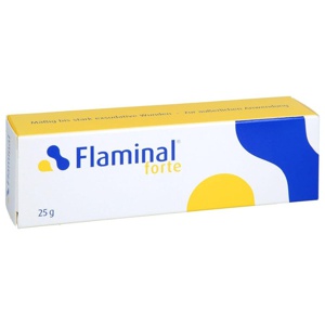 FLAMINAL Forte antimikrobi.Enzym Alginat Verb.Tube Produktbild