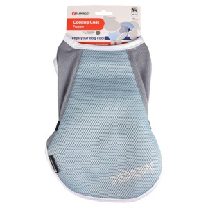 Flamingo Hundemantel Frozen, blau / grau Produktbild