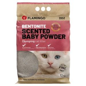 Flamingo Katzenstreu Babypuder Produktbild