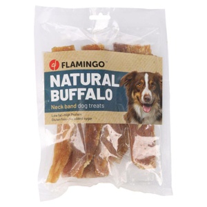 Flamingo Natur Snack Nackenband vom Büffel Produktbild