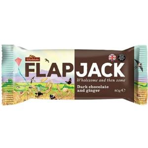 Flapjack Mörk Choklad Ingefära 80 g produkt bild
