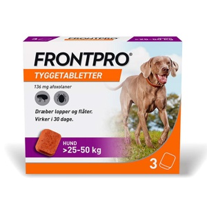 Frontpro Hund Tyggetablet >25-50kg produktbillede