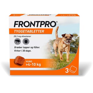 Frontpro Hund Tyggetablet >4-10kg produktbillede