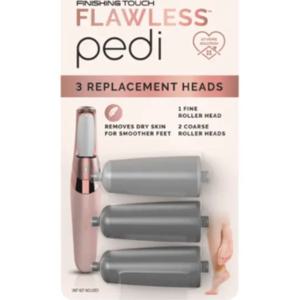 Flawless Pedi Replacement Heads 3 st produkt bild