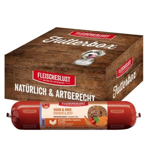 Fleischeslust Futterbox Senior Classic 6 x 800 g Produktbild