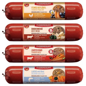 Fleischeslust Nassfutter Hund Wurst Mix-Pack 6x800 g Produktbild