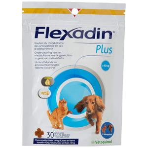 Flexadin Plus Min <10 kg - 30 tuggtabletter produkt bild