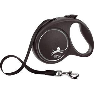 Flexi Black Design bandkoppel svart, 5 m - L: upp till 50 kg produkt bild