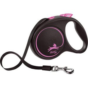 Flexi Black Design M band 5 m 25 kg rosa produkt bild