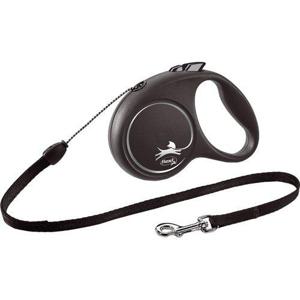 Flexi Black Design repkoppel svart, 5 m - S: upp till 12 kg produkt bild