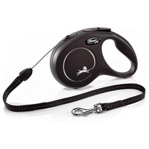 Flexi New Classic Seil schwarz S, 8 m, 12 kg Produktbild