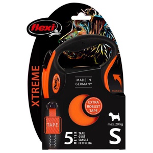 flexi Xtreme Gurt-Leine - orange, 5 m Produktbild