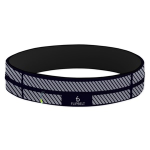 FlipBelt Zip Reflective M Black produktbillede