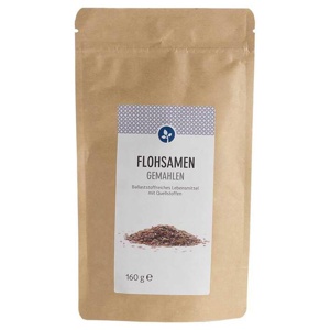 FLOHSAMEN GEMAHLEN 160 g Pulver Produktbild