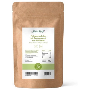 Flohsamenschalen mit Bertramwurzel gemahlen 200 g Produktbild