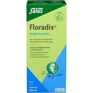 FLORADIX Eisen plus B12 vegan Tonikum Produktbild