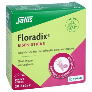 FLORADIX Eisen Sticks Pulver Salus Produktbild