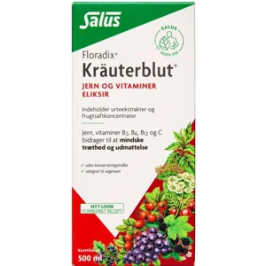 Floradix Kräuterblut 500 ml. produktbillede