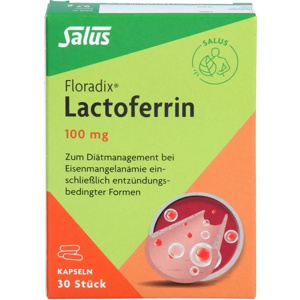 Floradix Lactoferrin 100 mg Kapseln, 30 St Kapseln Produktbild