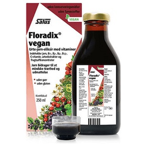 Floradix Vegan - 250 ml produktbillede