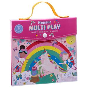 Rock magnetisk spel-scen 4 i 1 regnbågsfe produkt bild