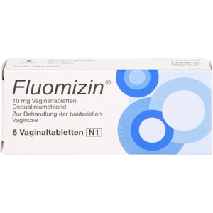 FLUOMIZIN 10 mg Vaginaltabletten Produktbild
