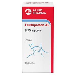 FLURBIPROFEN AL 8,75 mg/Dosis Spray Anw.Mundhöhle Produktbild