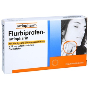 FLURBIPROFEN-ratio.m.Honig-u.Zitroneng.8,75mg Lut. Produktbild