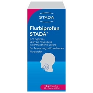 FLURBIPROFEN STADA 8,75 mg/Dosis Spray Anw.Mundhö. Produktbild