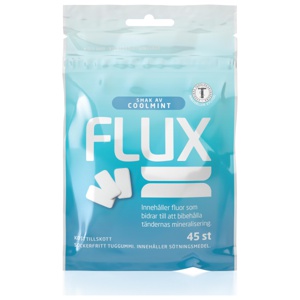 Flux Coolmint Tyggegummi Pose 45 stk produktbilde