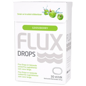 Flux Drops Stikkelsbær 30stk produktbilde