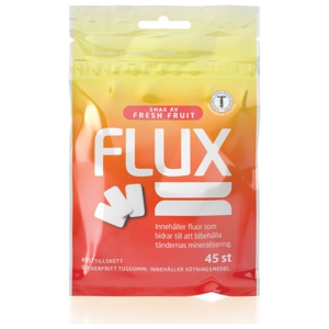 Flux Fresh Fruit Tyggegummi Pose 45 stk produktbilde