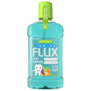 Flux Junior Fluorskyll 0,2 % Fruktmint 500 ml produktbilde