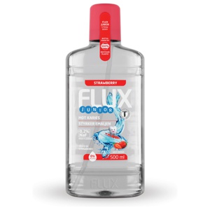 Flux Junior Fluorskyll 0,2% Jordbær, 500 ml produktbilde