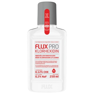 Flux Pro Klorhexidin munnskyll 250 ml produktbilde