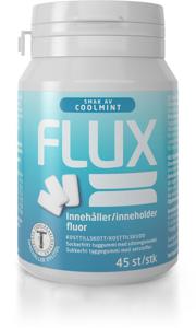 Flux Tuggummi Coolmint Box 45 st produkt bild