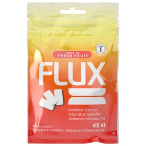 Flux tuggummi Fresh Fruit produkt bild